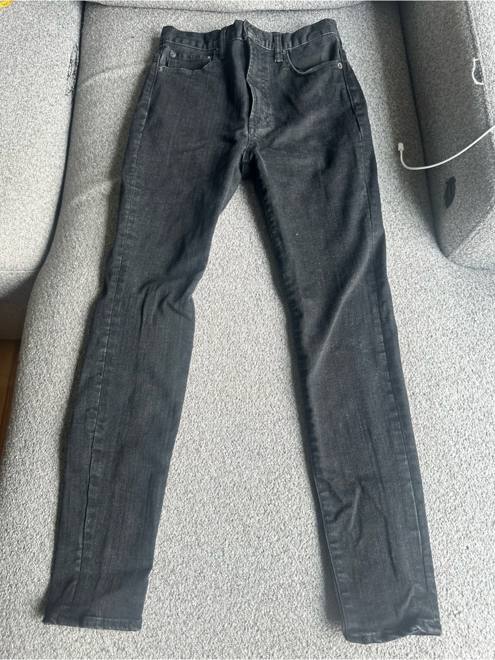 Moussy Vintage Black Skinny Jeans Size 26 Japanese Denim Stretch